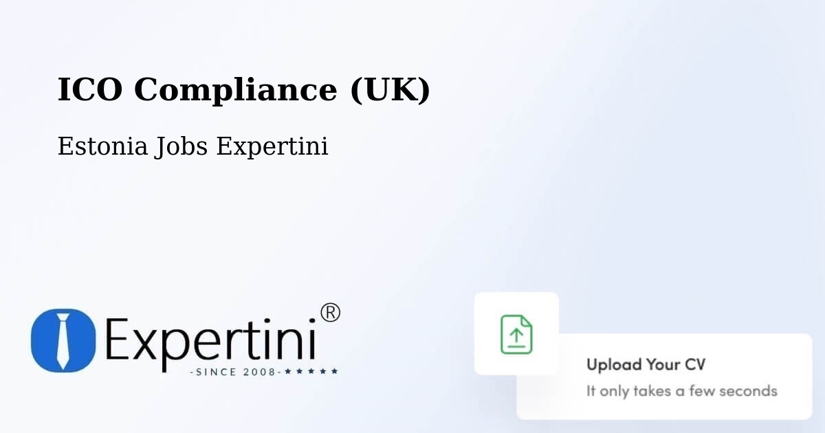 UK Data Protection & ICO Compliance – Tõrva - Estonia Jobs Expertini