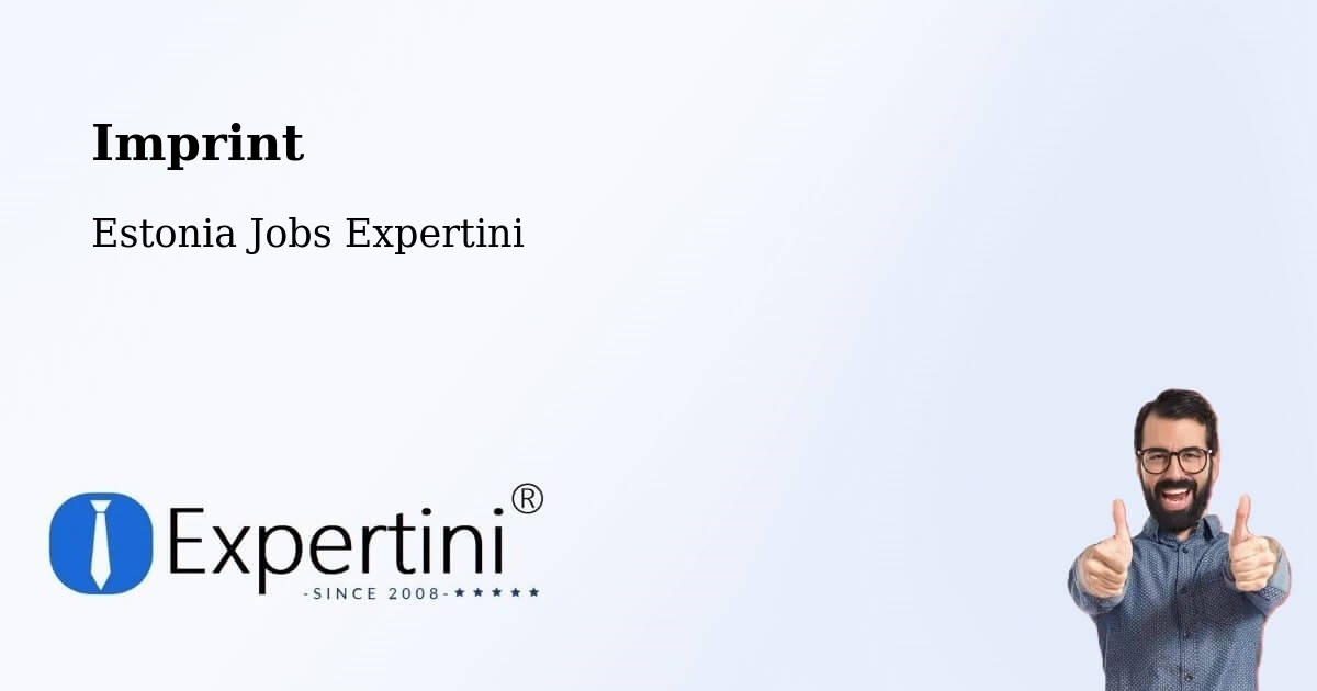 Imprint – Tõrva - Estonia Jobs Expertini